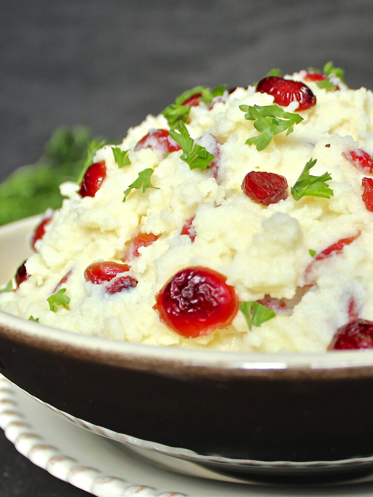 Cranberry Mashed Potatoes