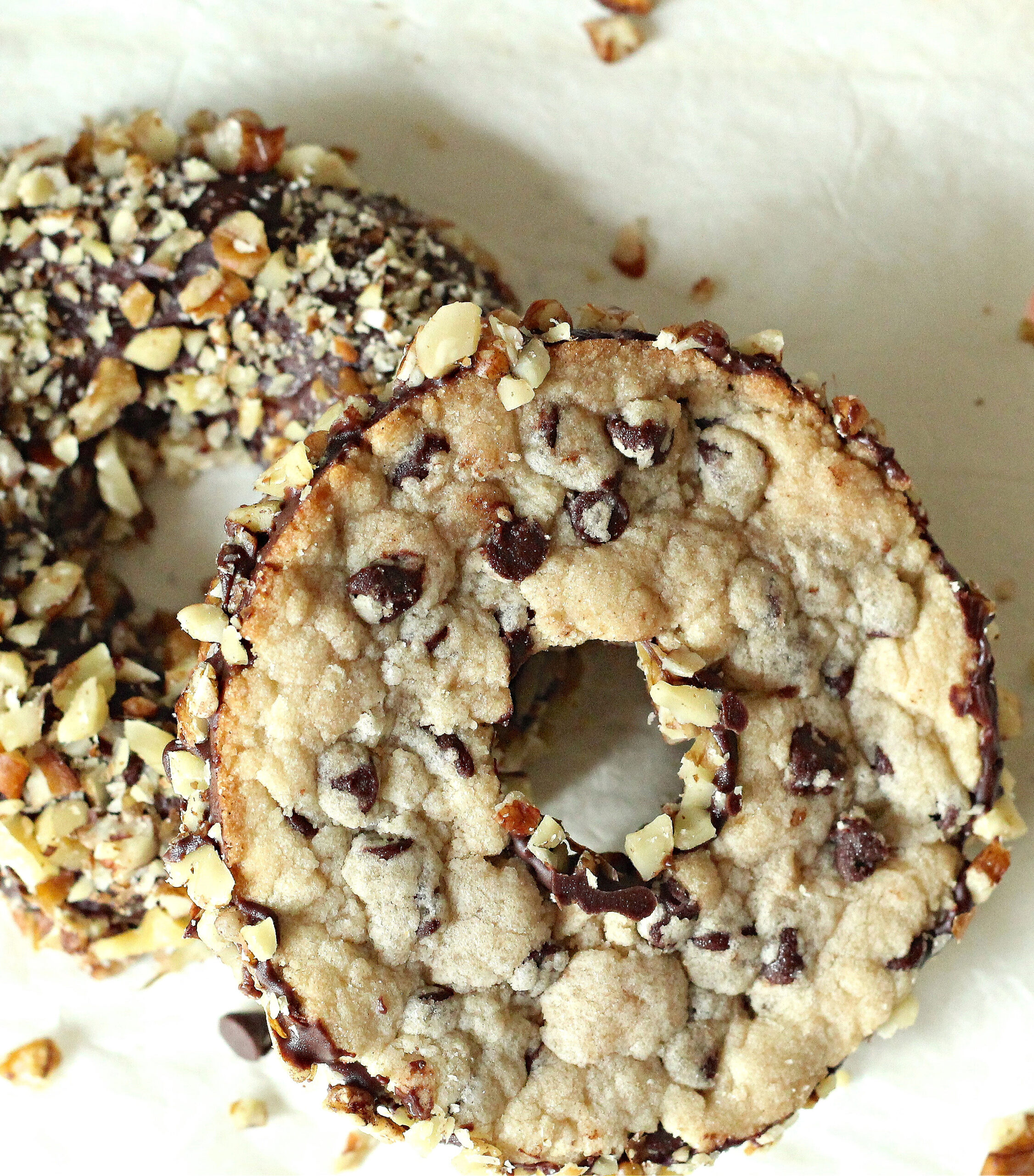 Donut Shaped Chocolate Chip Cookies