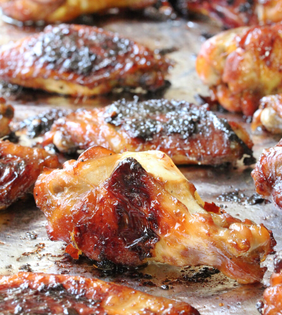 Sweet and Sticky Chicken Wings