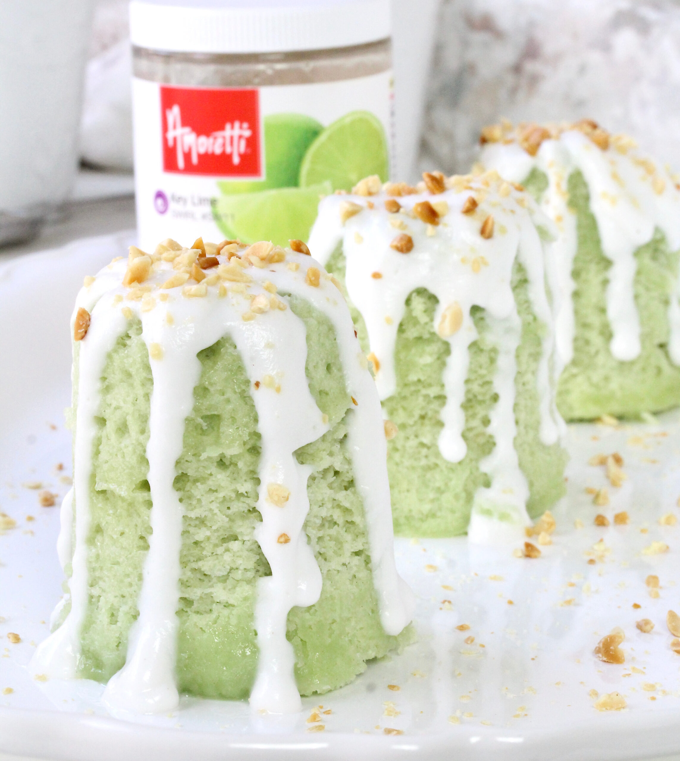 Coconut Key Lime Mug Cakes