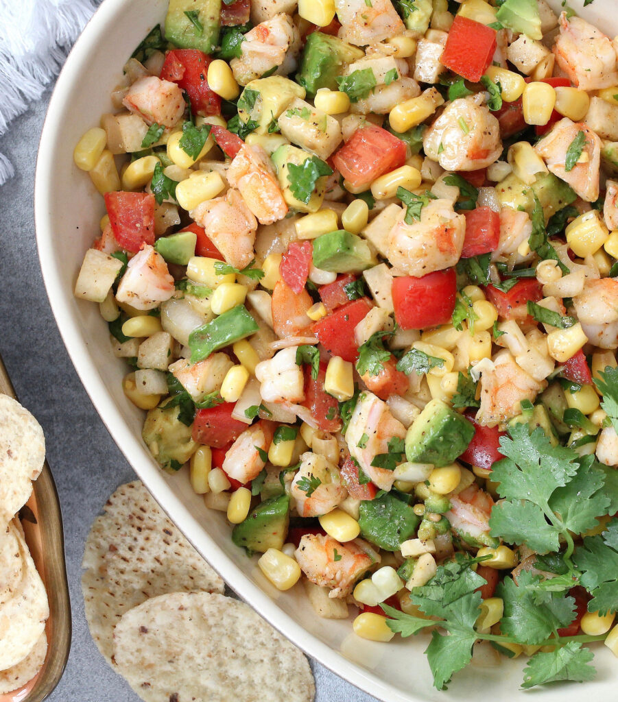 Corn and Shrimp Salsa