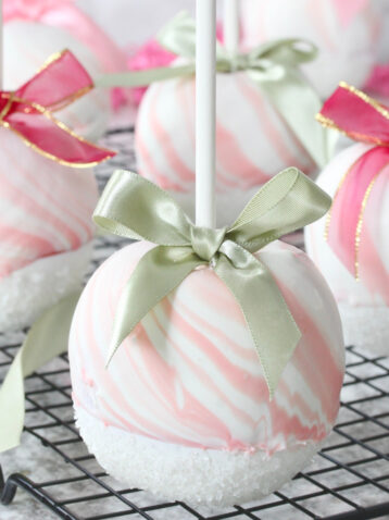 Swirled Candied Apples