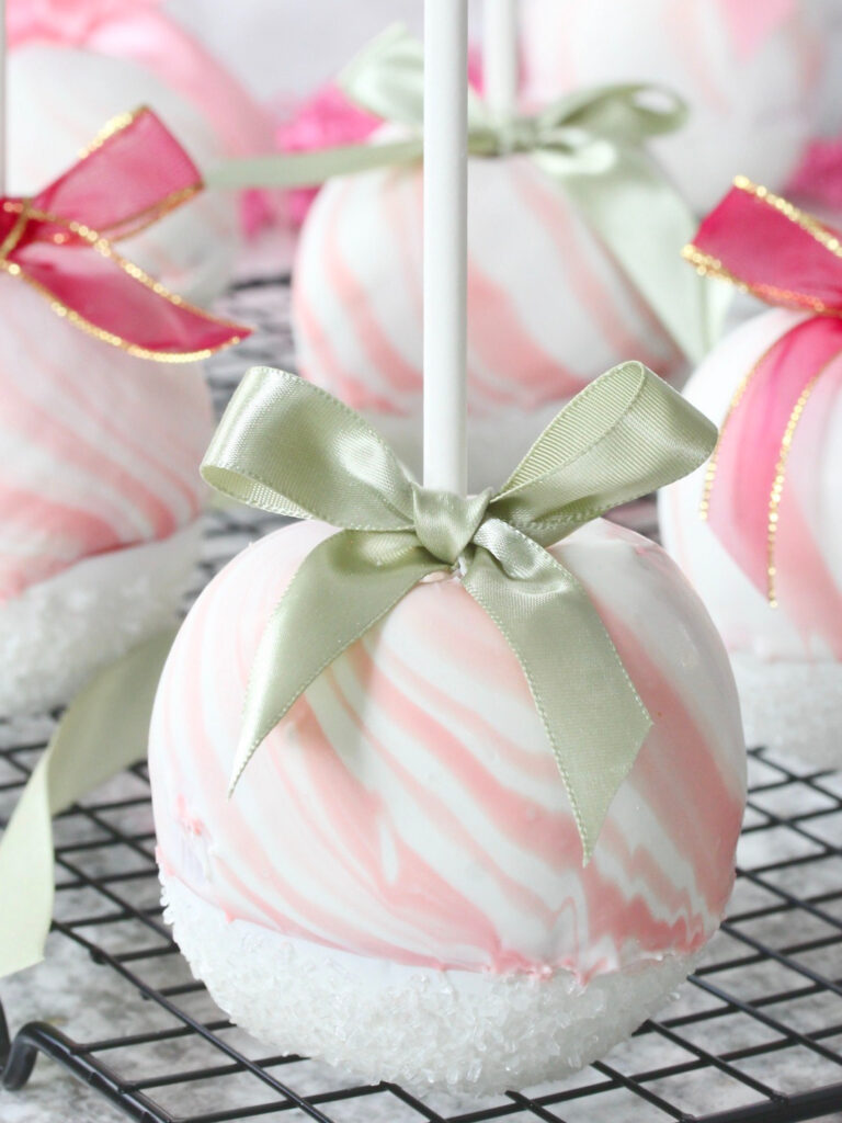 Swirled Candied Apples