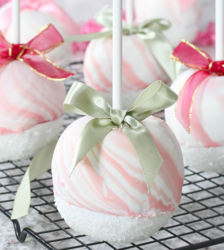 Swirled Candied Apples