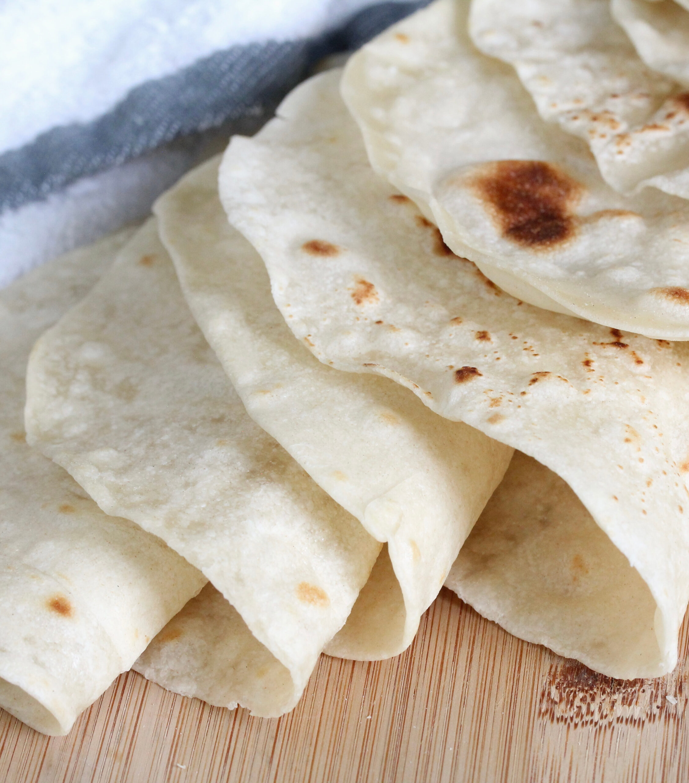 Soft Homemade Flour Tortillas