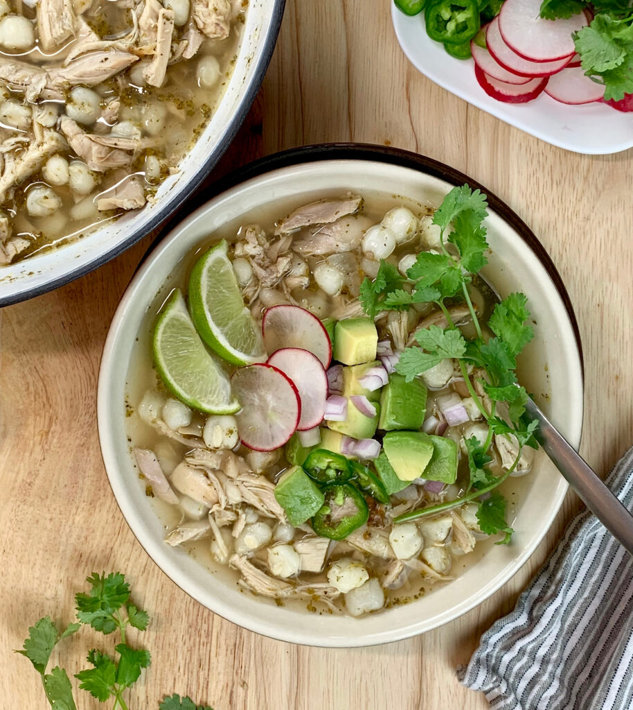 Rotisserie Chicken Pozole 