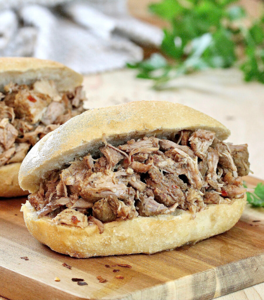 Cacoila Sandwich (Portuguese Pulled Pork)