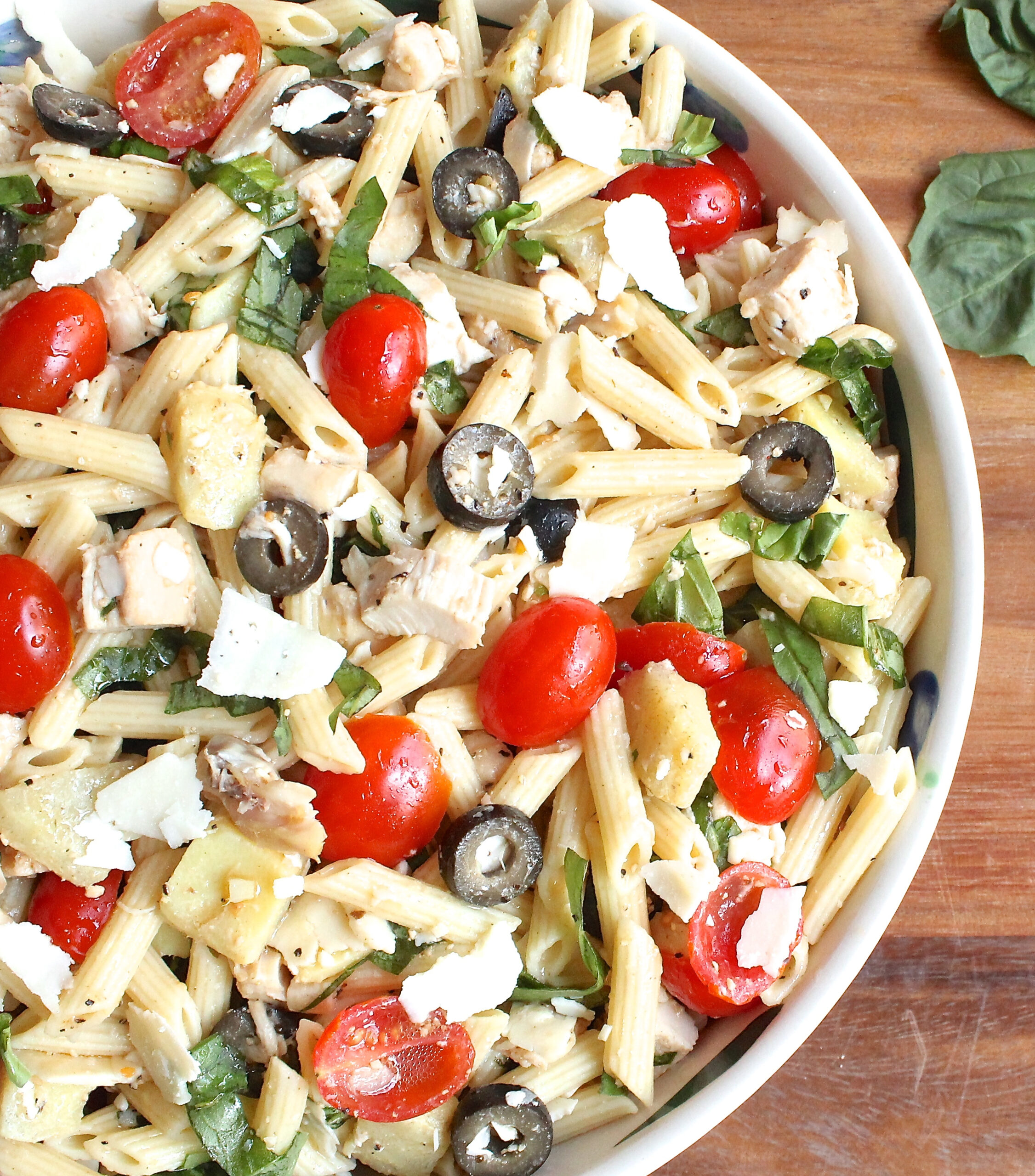 Italian Chicken Pasta Salad