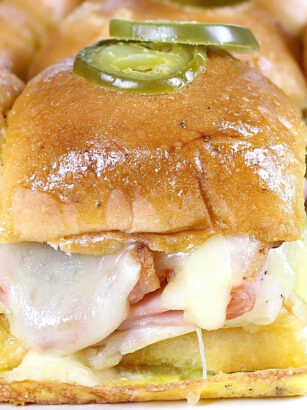 Bacon Monte Cristo Sliders