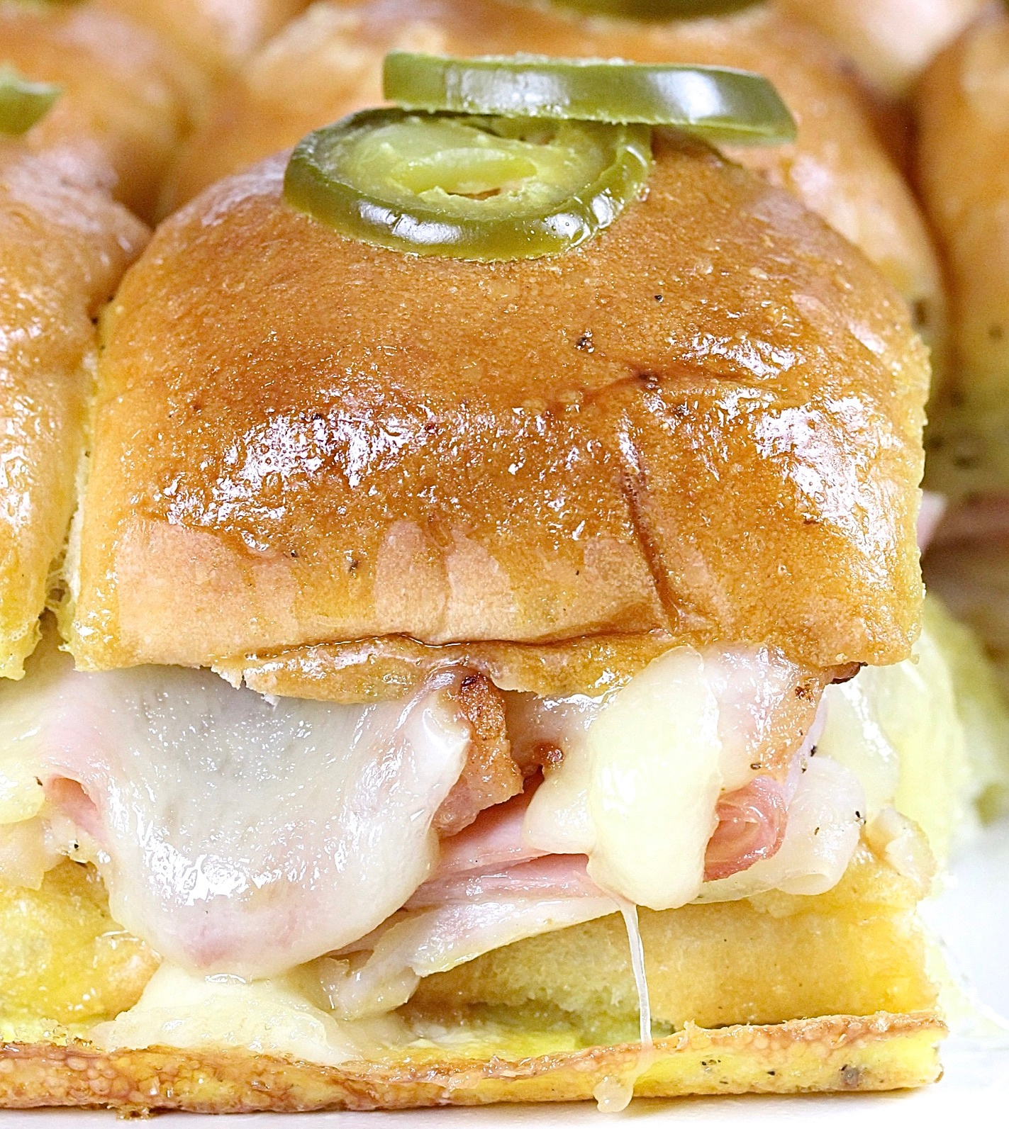 Bacon Monte Cristo Sliders