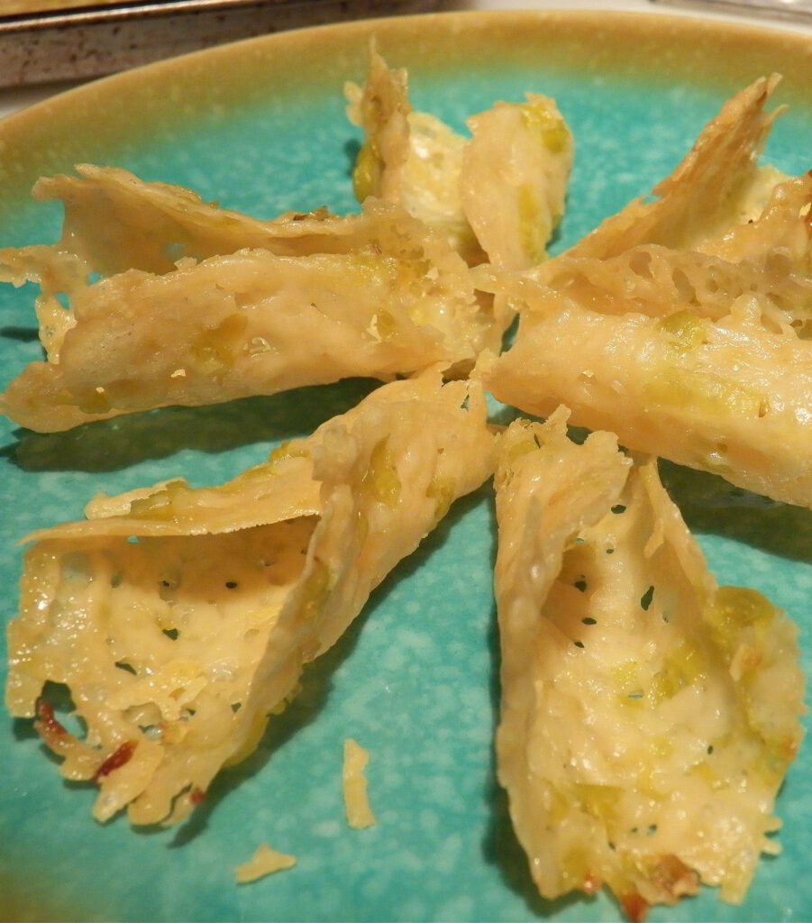 Parmesan Pepperoncini Crisps