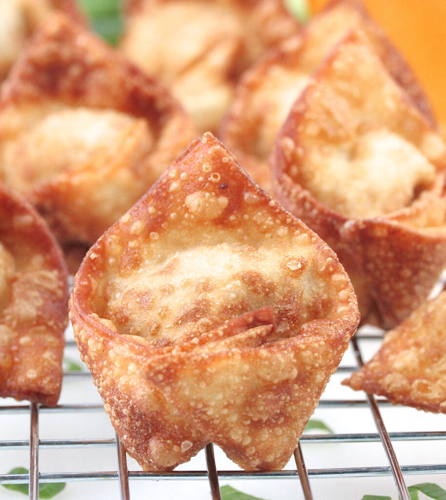 Pork and Shrimp Fried Wontons