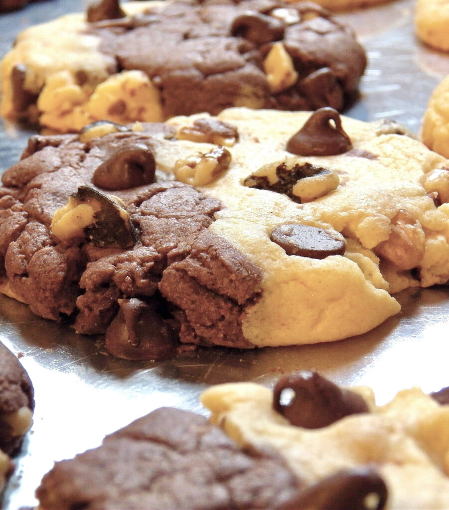 Banana Chocolate Pudding Cookies