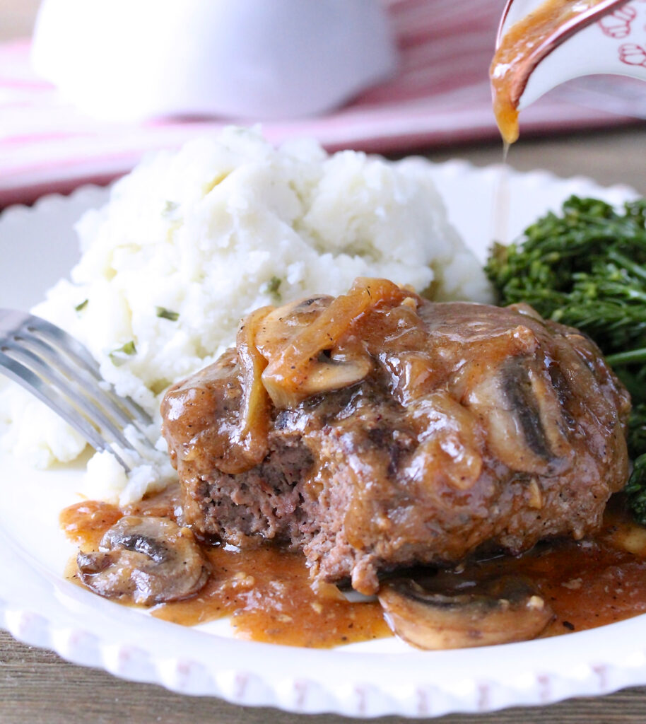 Beer-Braised Salisbury Steak