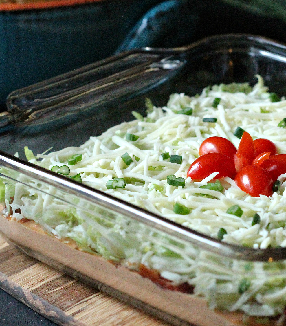 Skinny Taco Dip (with Secret Ingredient)