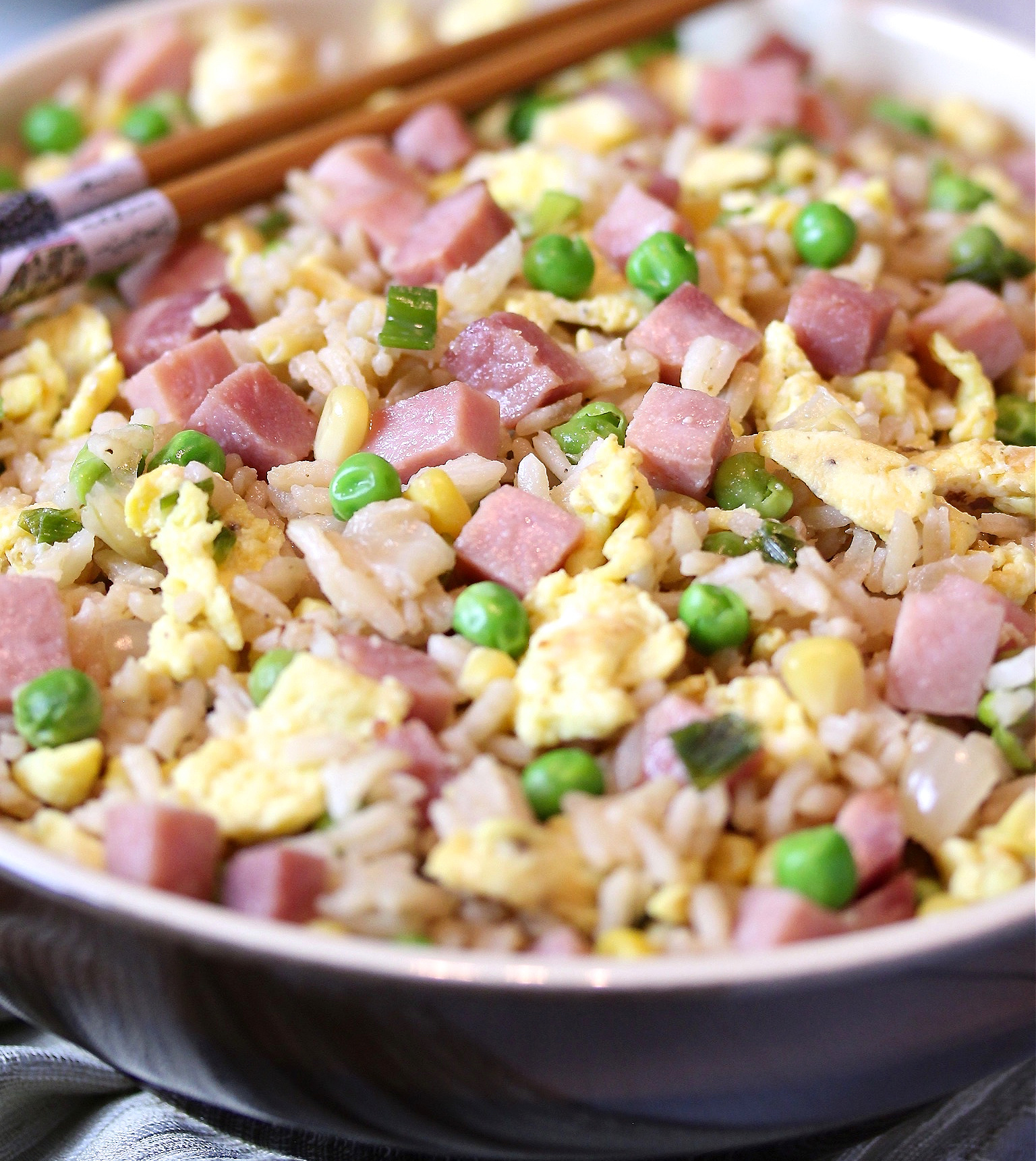 Ham and Egg Unfried Rice