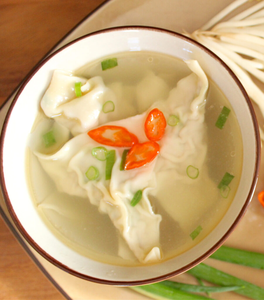 Pork and Shrimp Wonton Soup