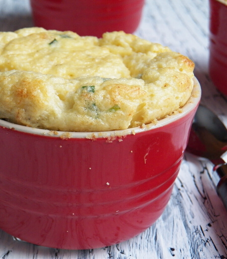 Zesty Crab Soufflé