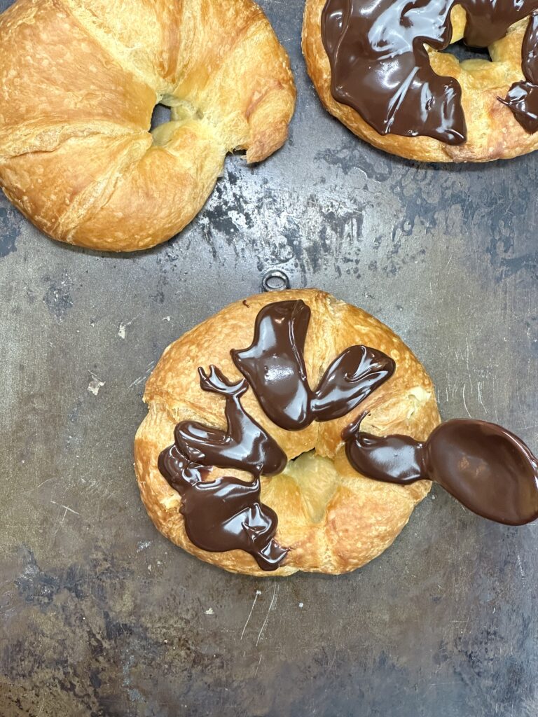 Boston Cream Pie Croissants