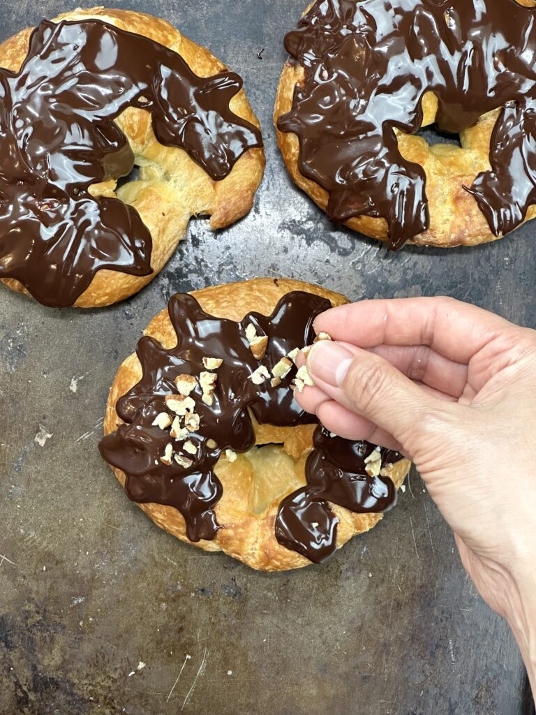 Boston Cream Pie Croissants