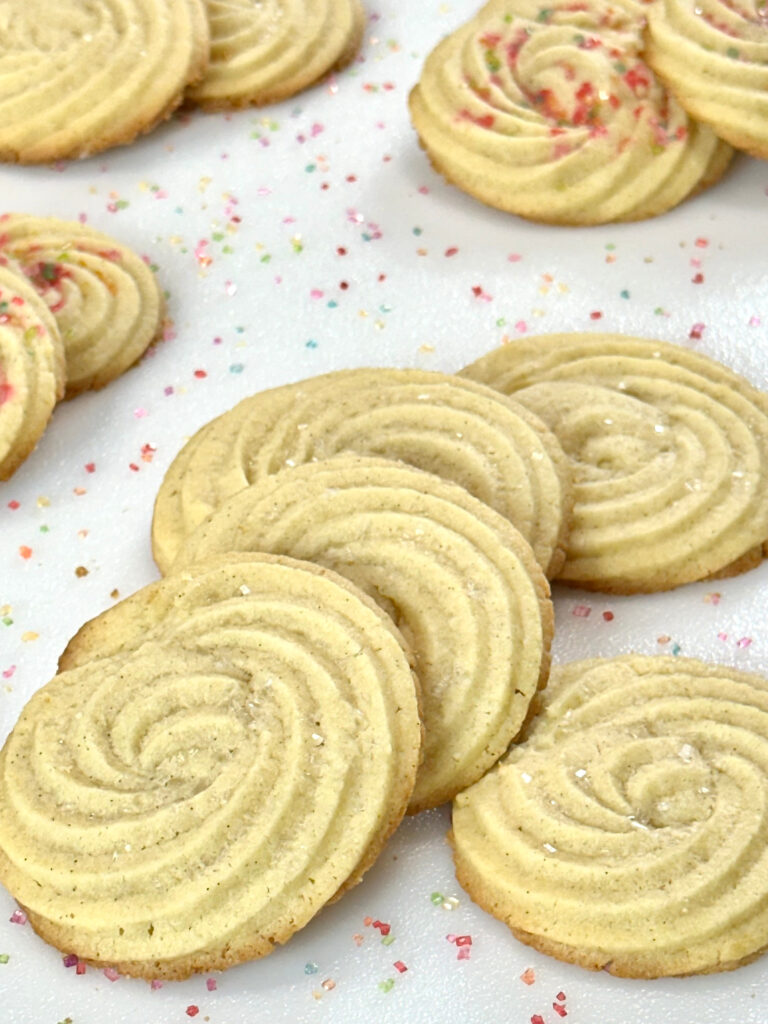 Vanilla Bean Butter Cookies