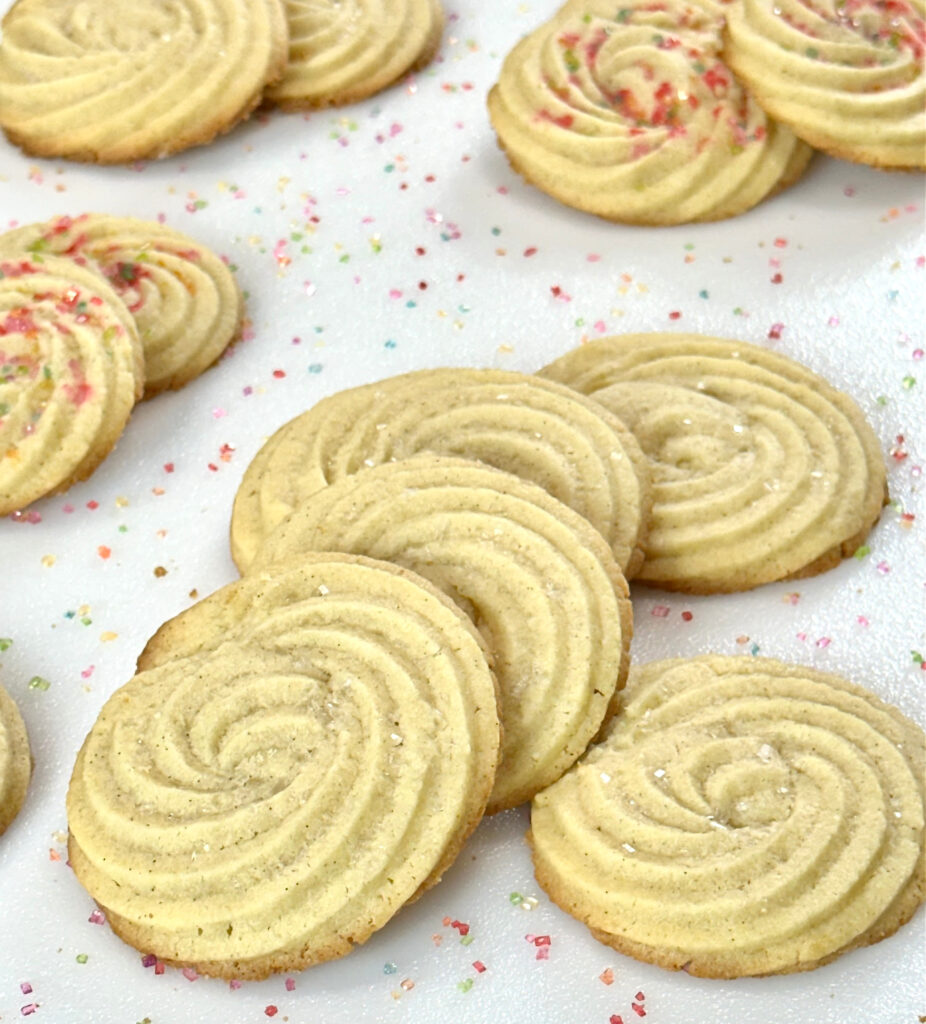 Vanilla Bean Butter Cookies