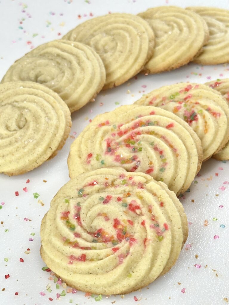 Vanilla Bean Butter Cookies