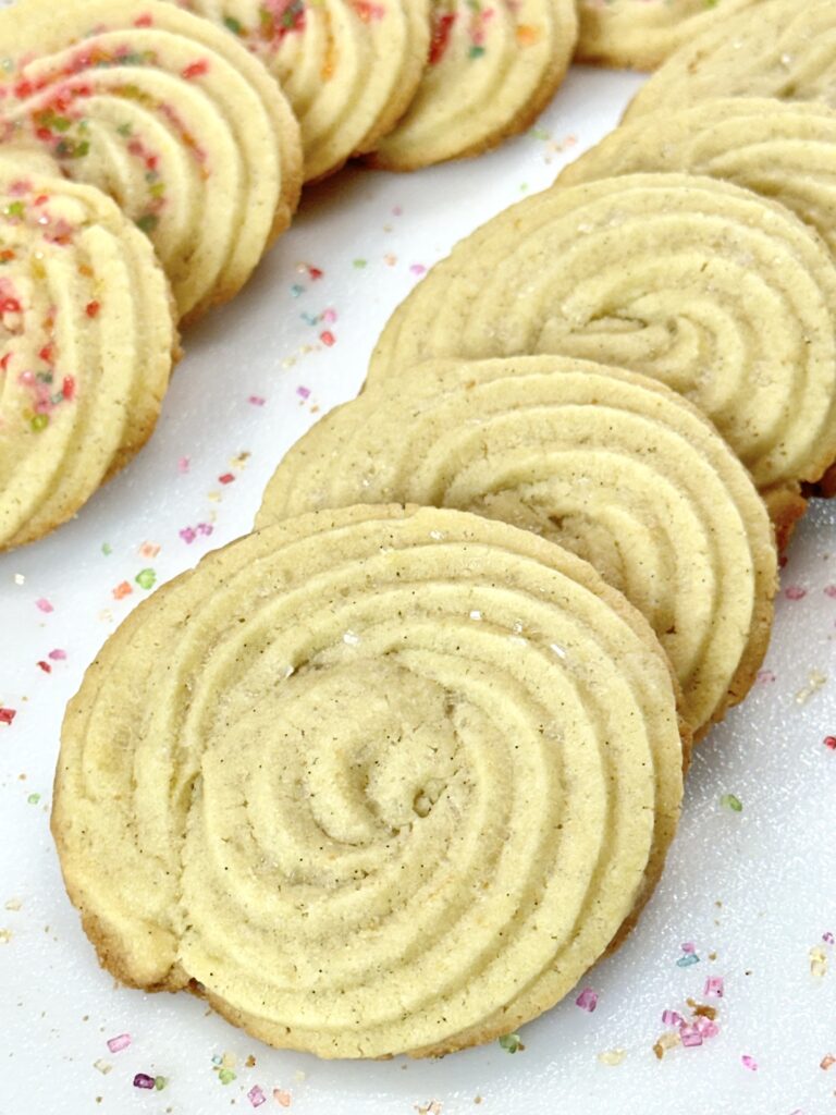 Vanilla Bean Butter Cookies