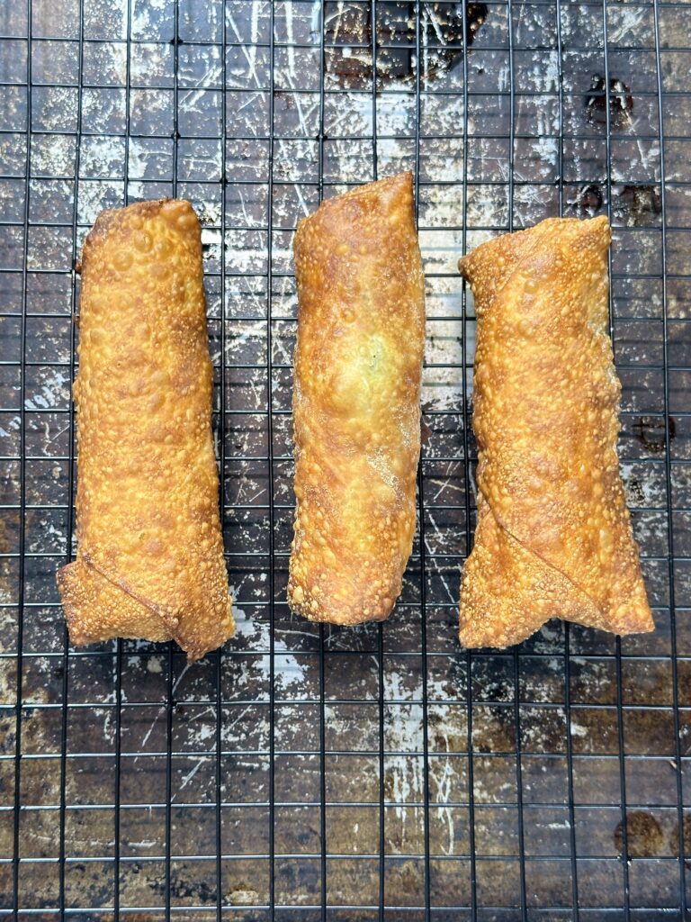 Hot Dog Egg Rolls