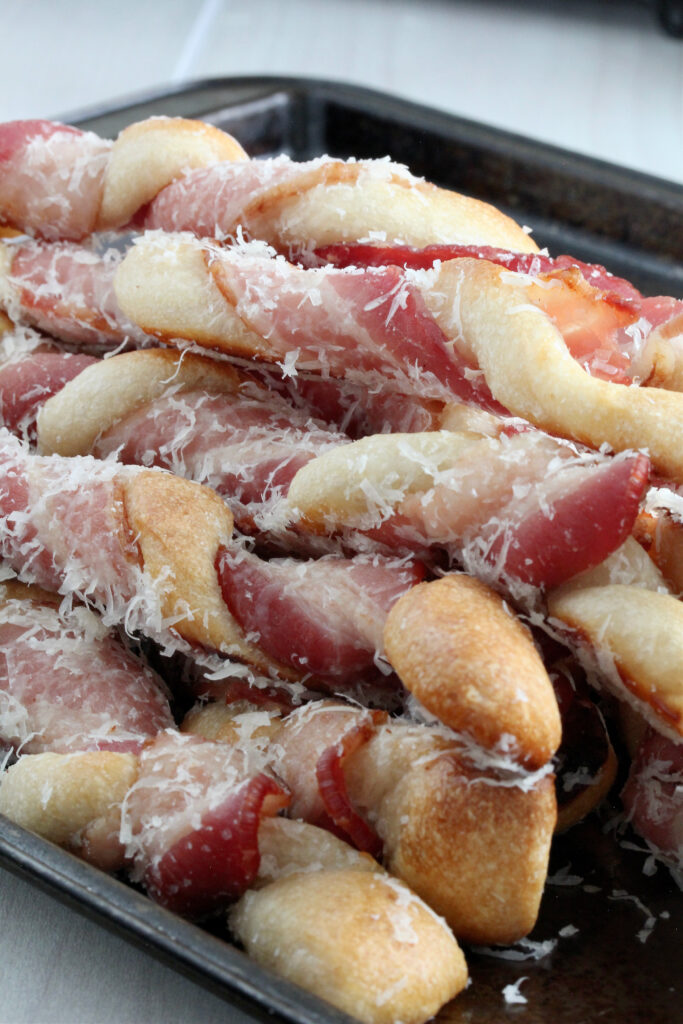Parmesan Bacon Breadsticks