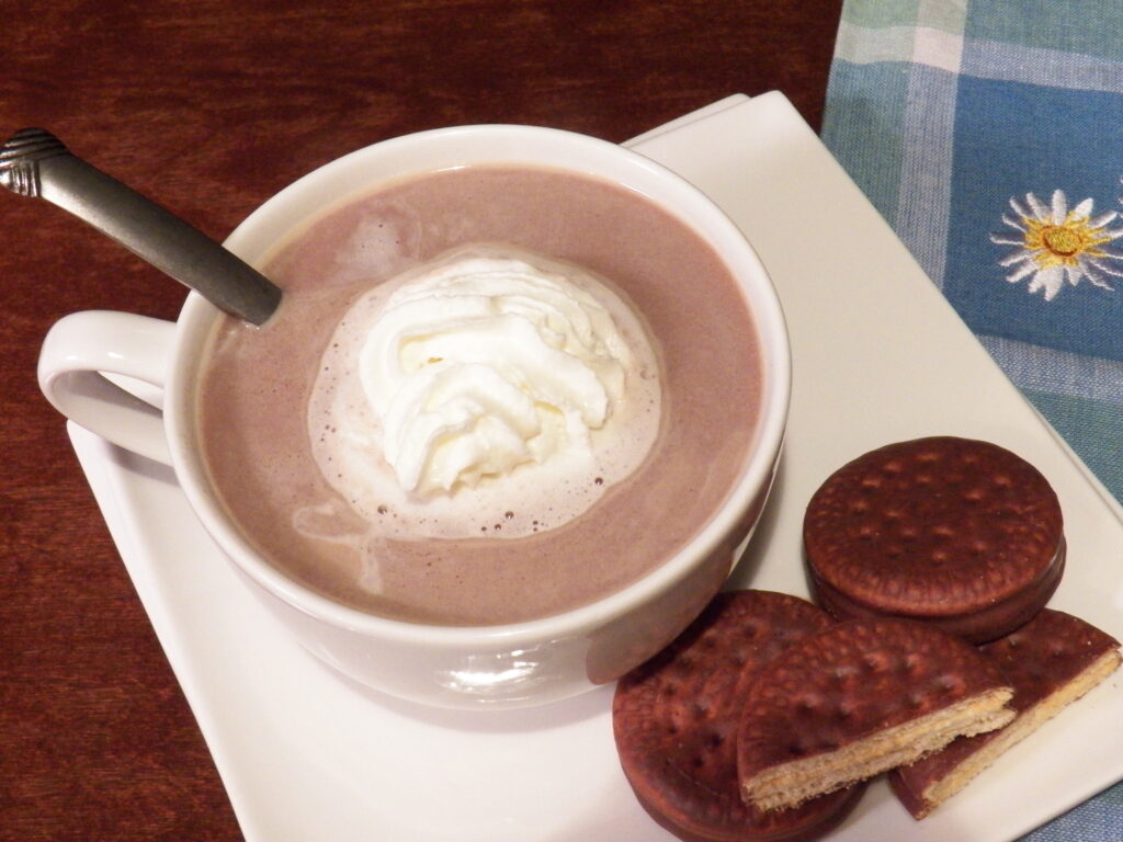 Hot Cocoa with Sweetened Condensed Milk