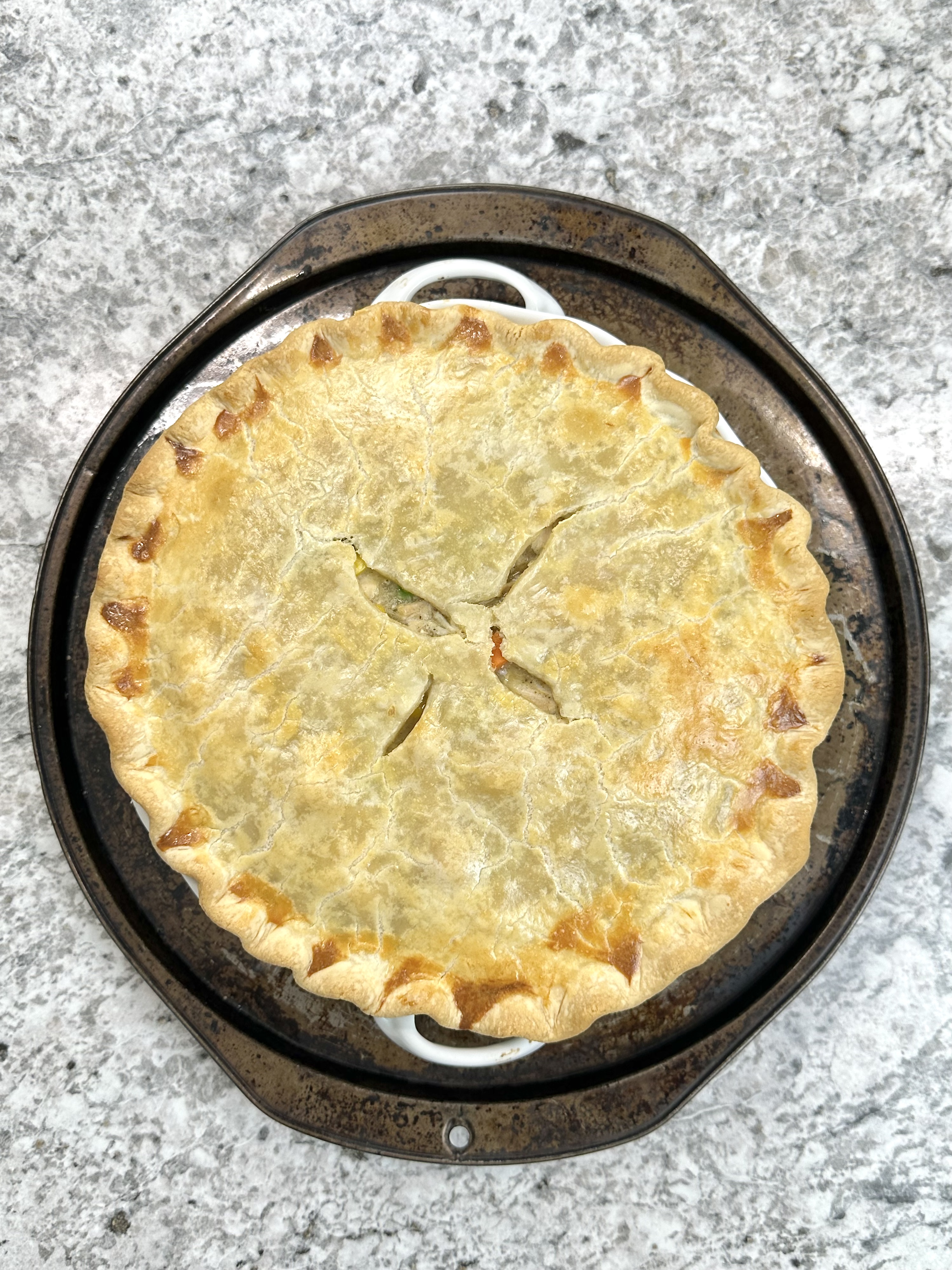 6-Ingredient Chicken Pot Pie