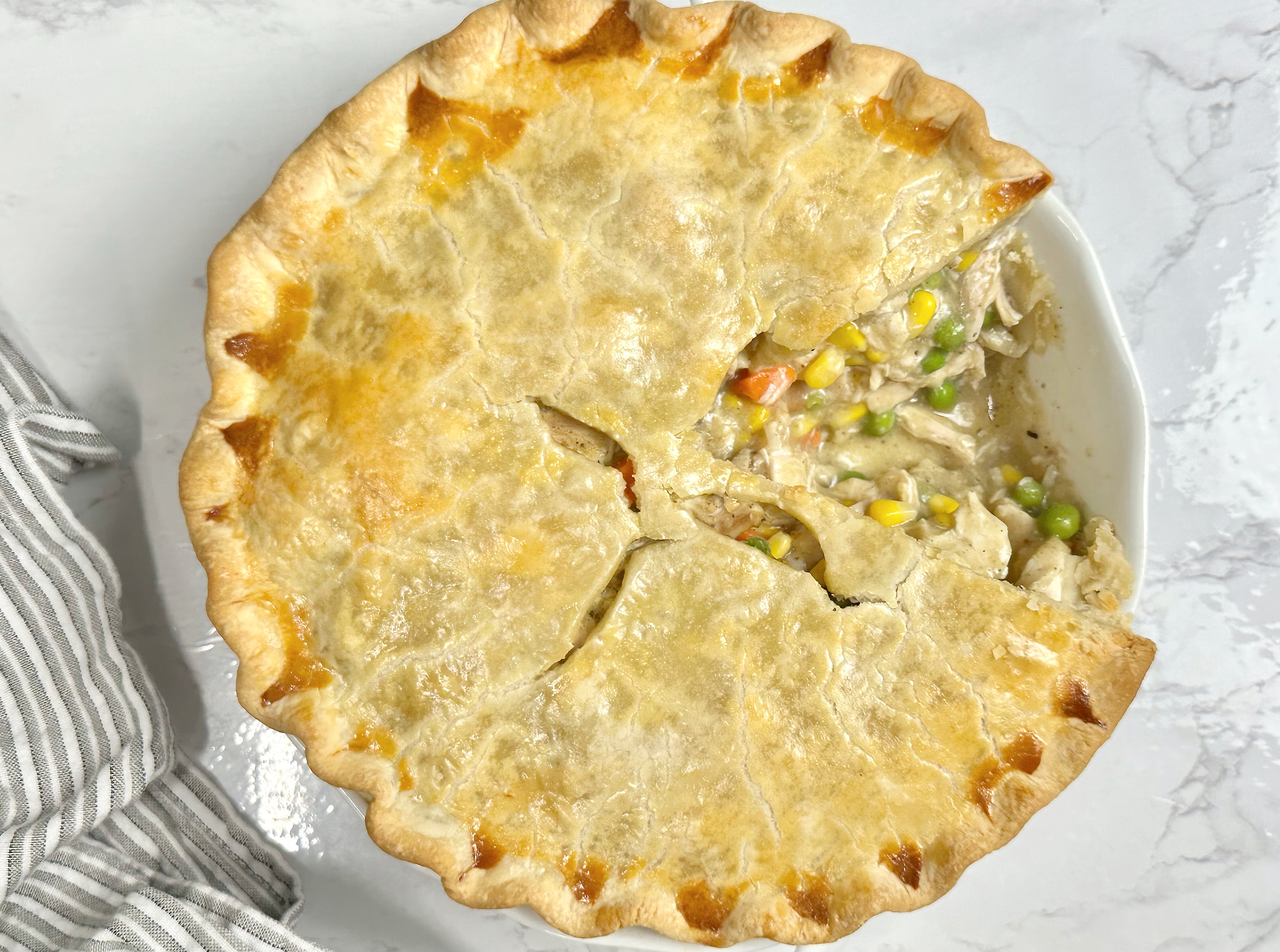 6-Ingredient Chicken Pot Pie