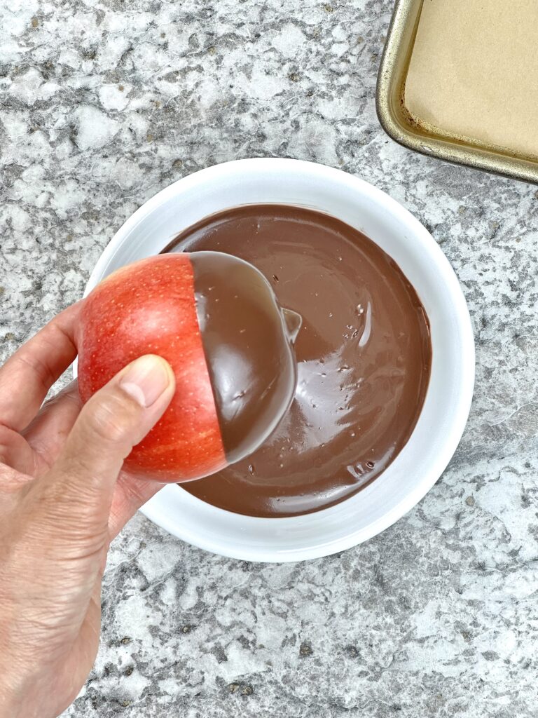 Fall Swirled Candied Apples