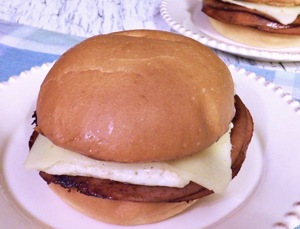 Fried Bologna Sandwich