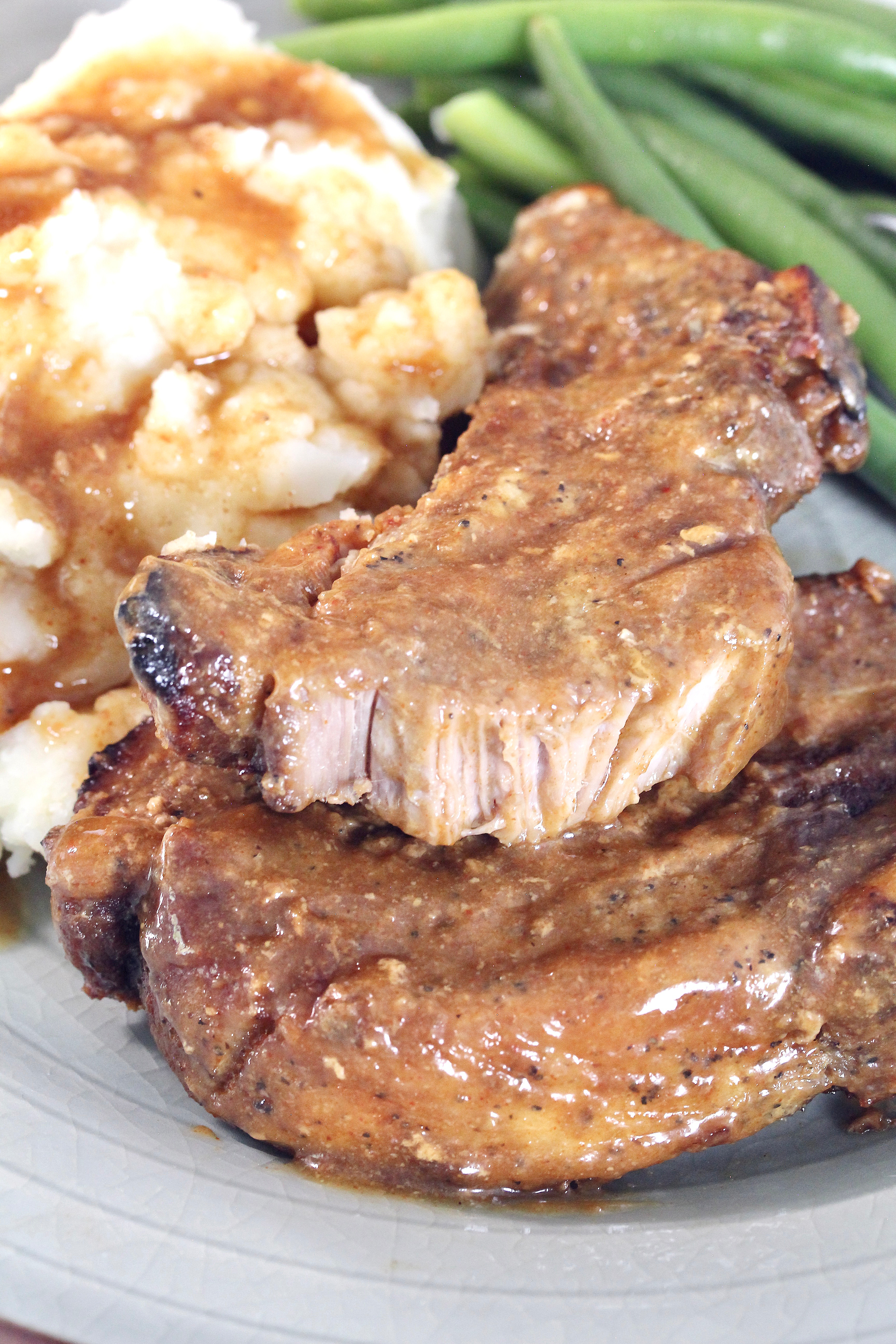 Slow Cooker Pork Ribs