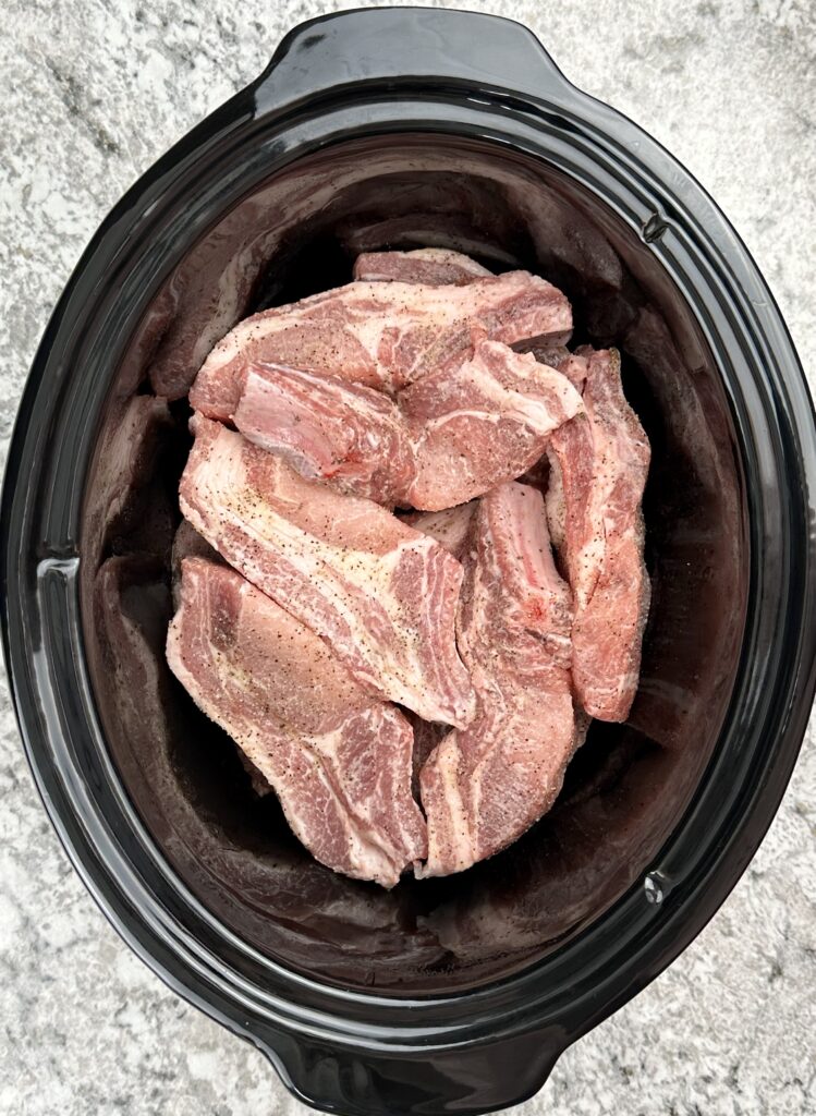 Slow Cooker Pork Ribs