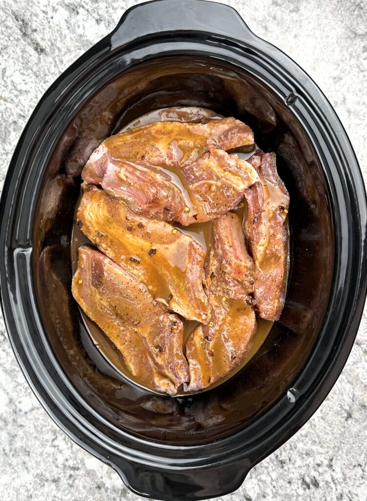 Slow Cooker Pork Ribs