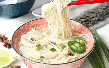 Chicken Rice Vermicelli Soup