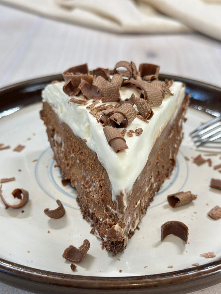 Nutella French Silk Pie