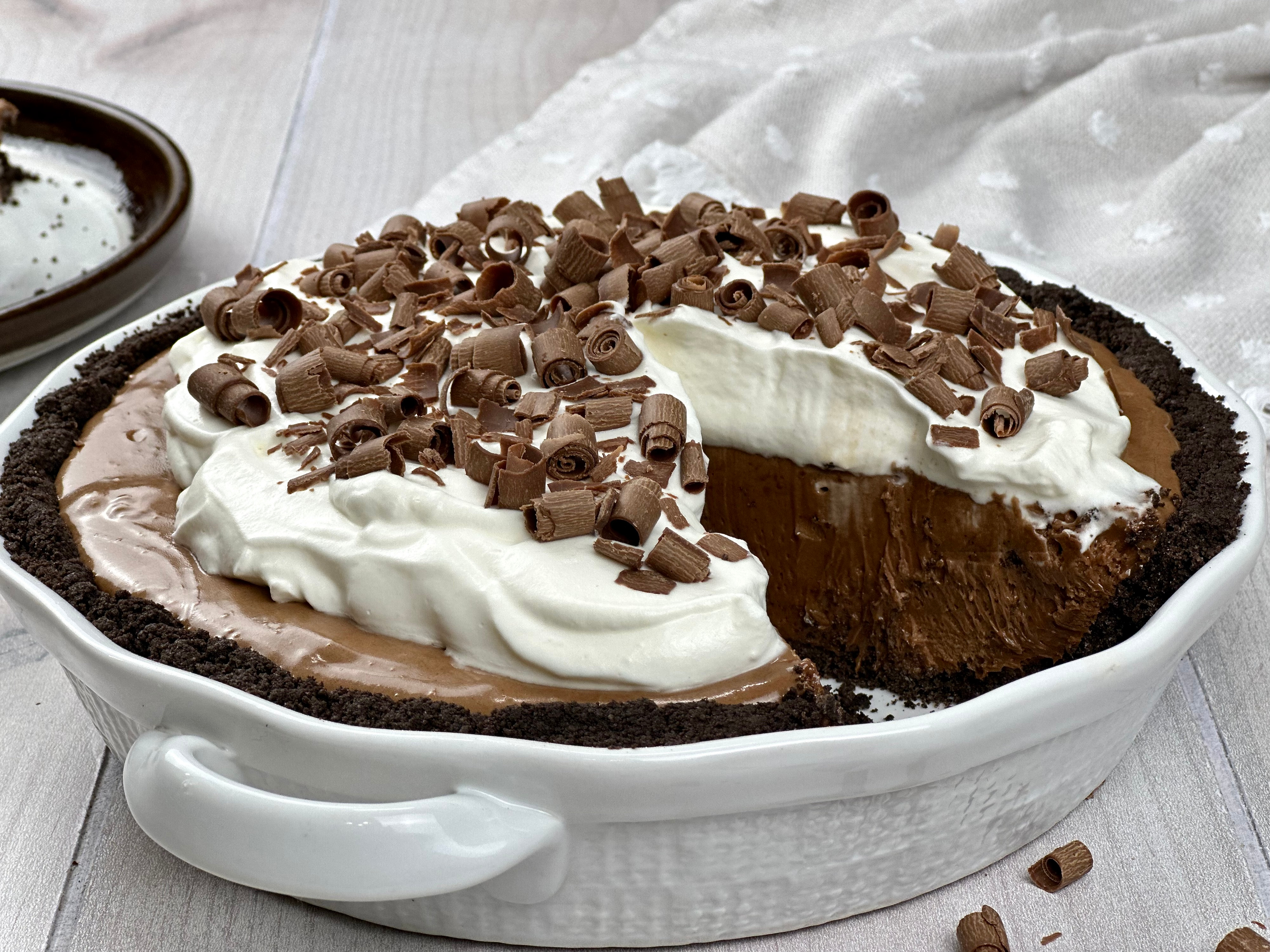 Nutella French Silk Pie