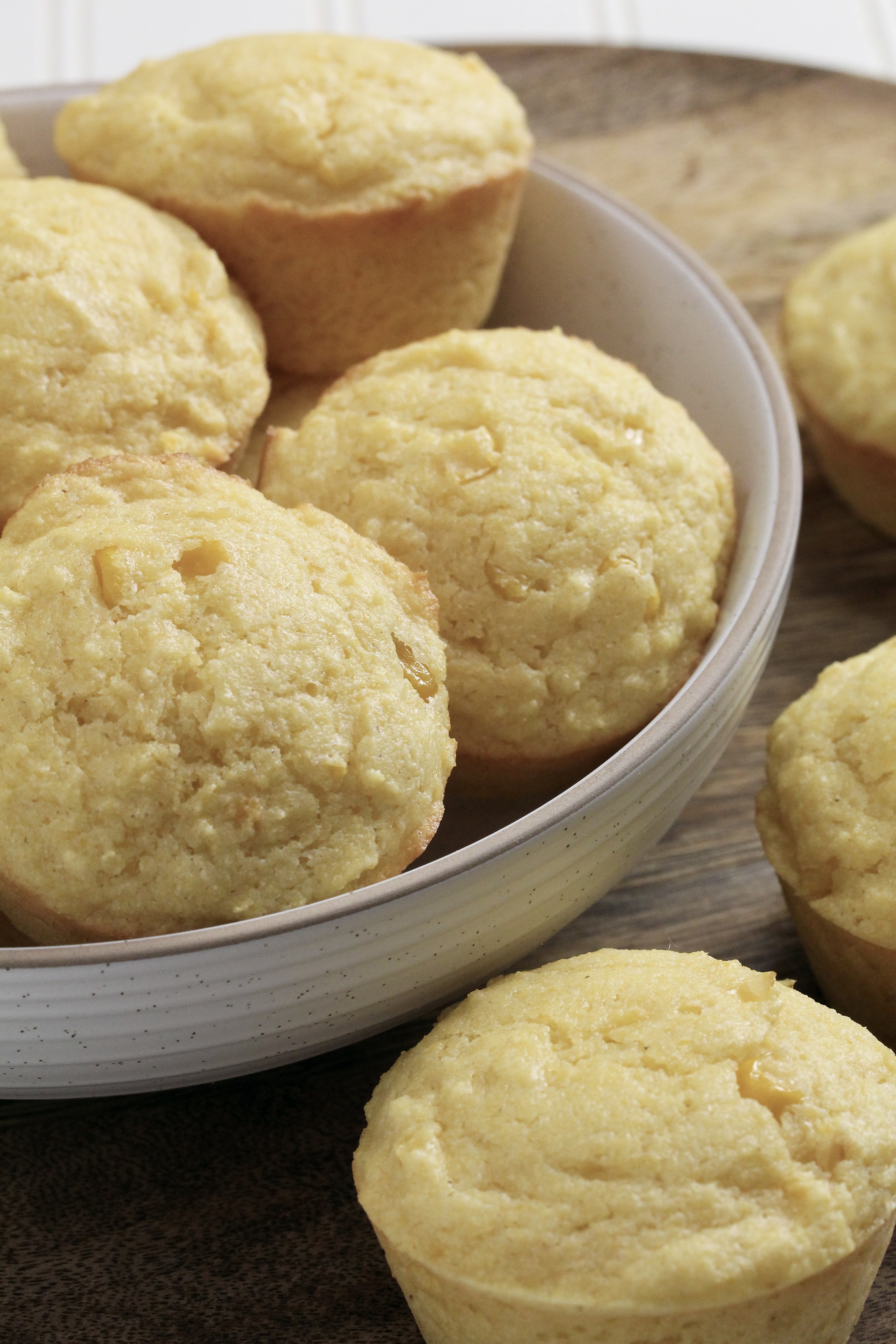 Eggless Cornbread Muffins