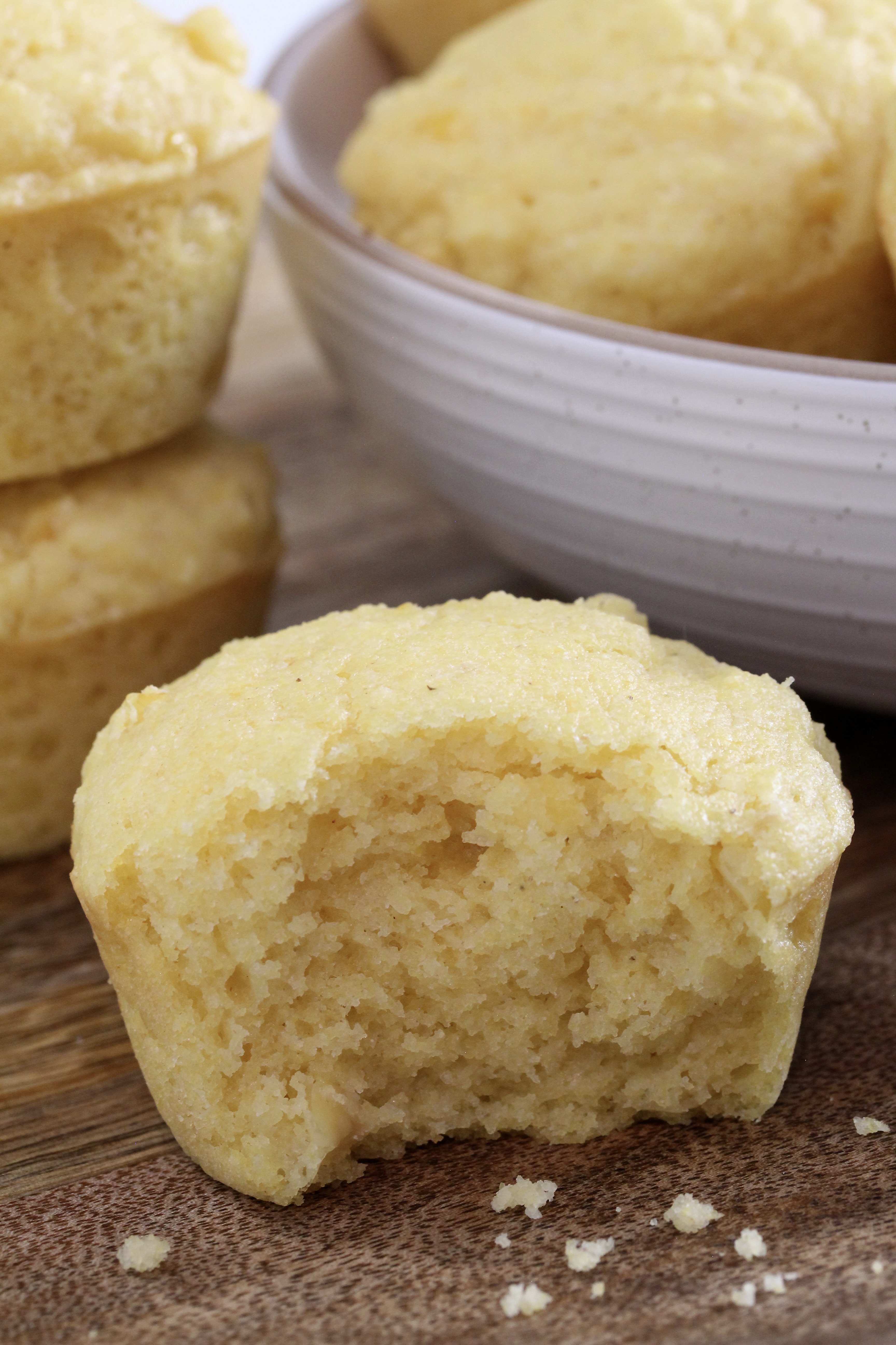 Eggless Cornbread Muffins