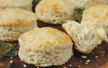 Garlic Herbs Boursin Biscuits