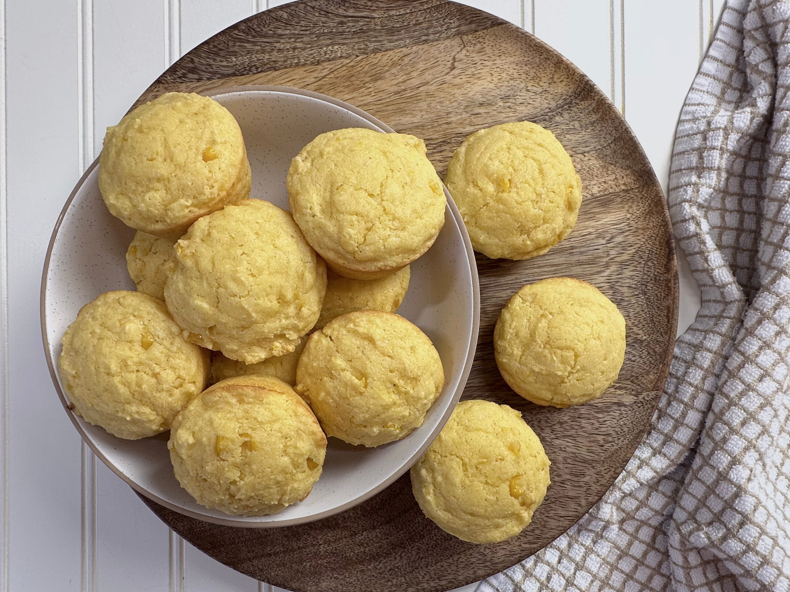 Eggless Cornbread Muffins