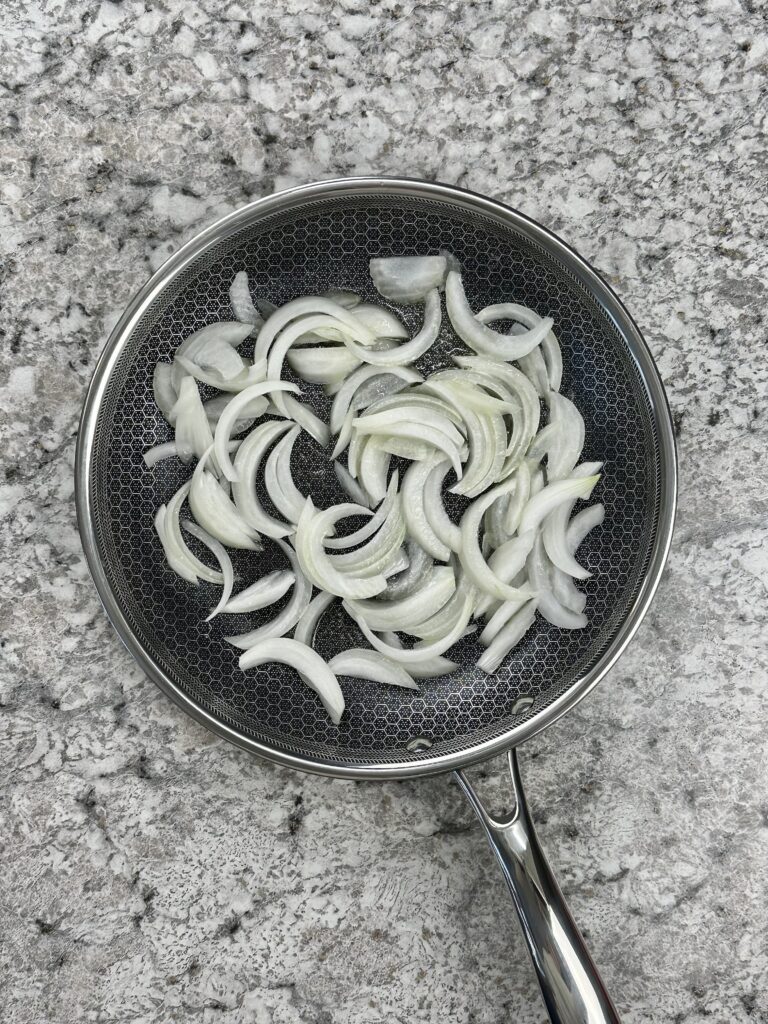 Chopped Shaved Steak and Onion Sandwich