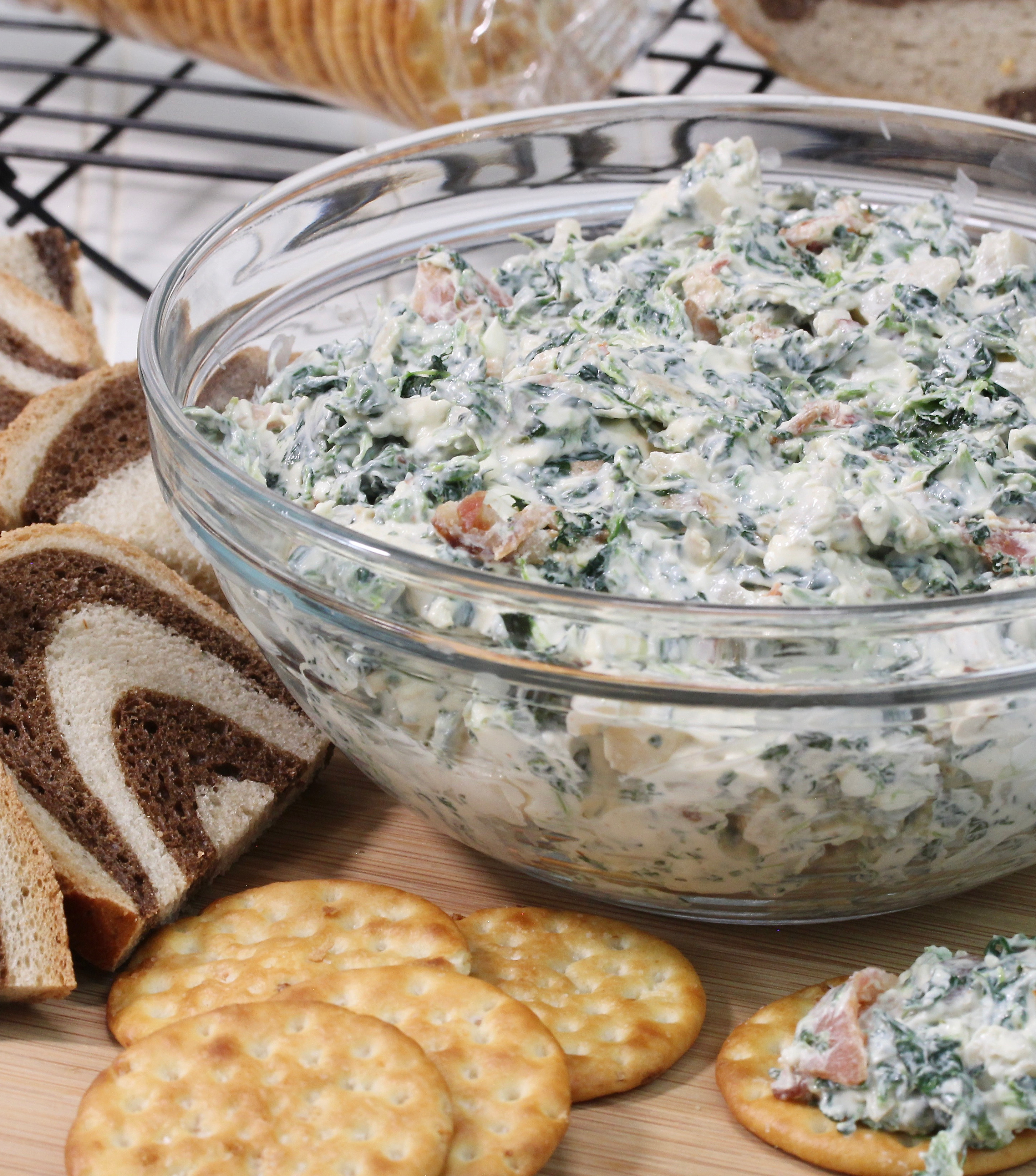 Spinach and Bacon Dip 