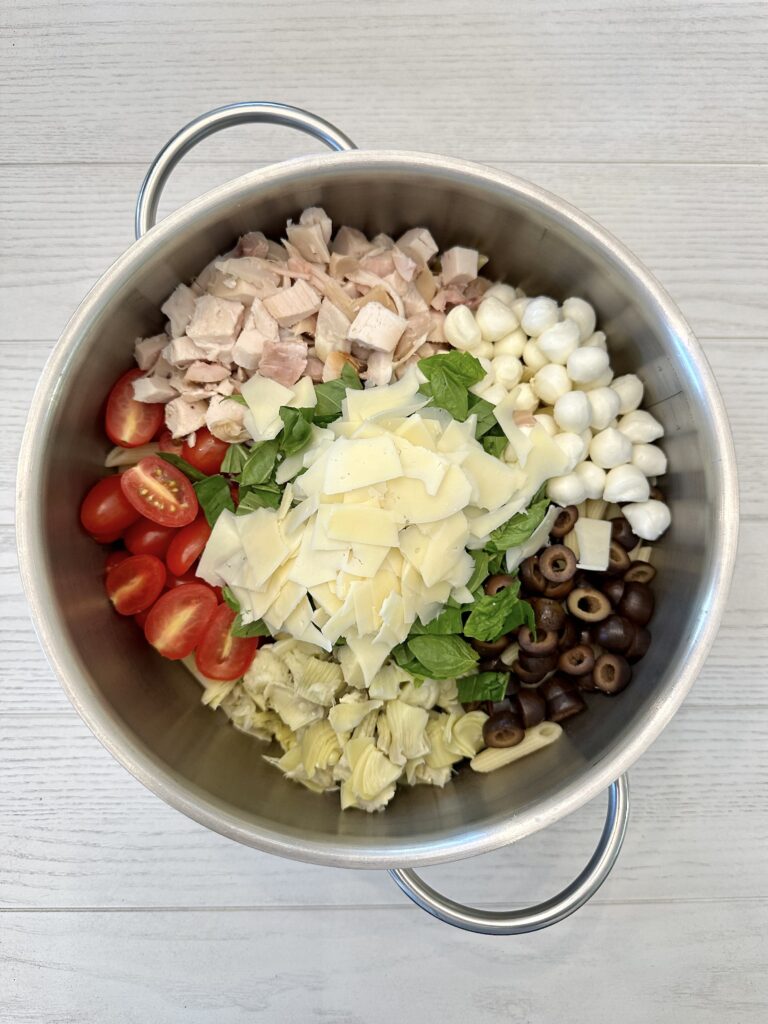 Italian Chicken Pasta Salad