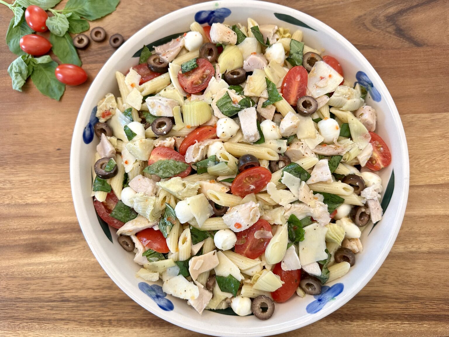 Italian Chicken Pasta Salad