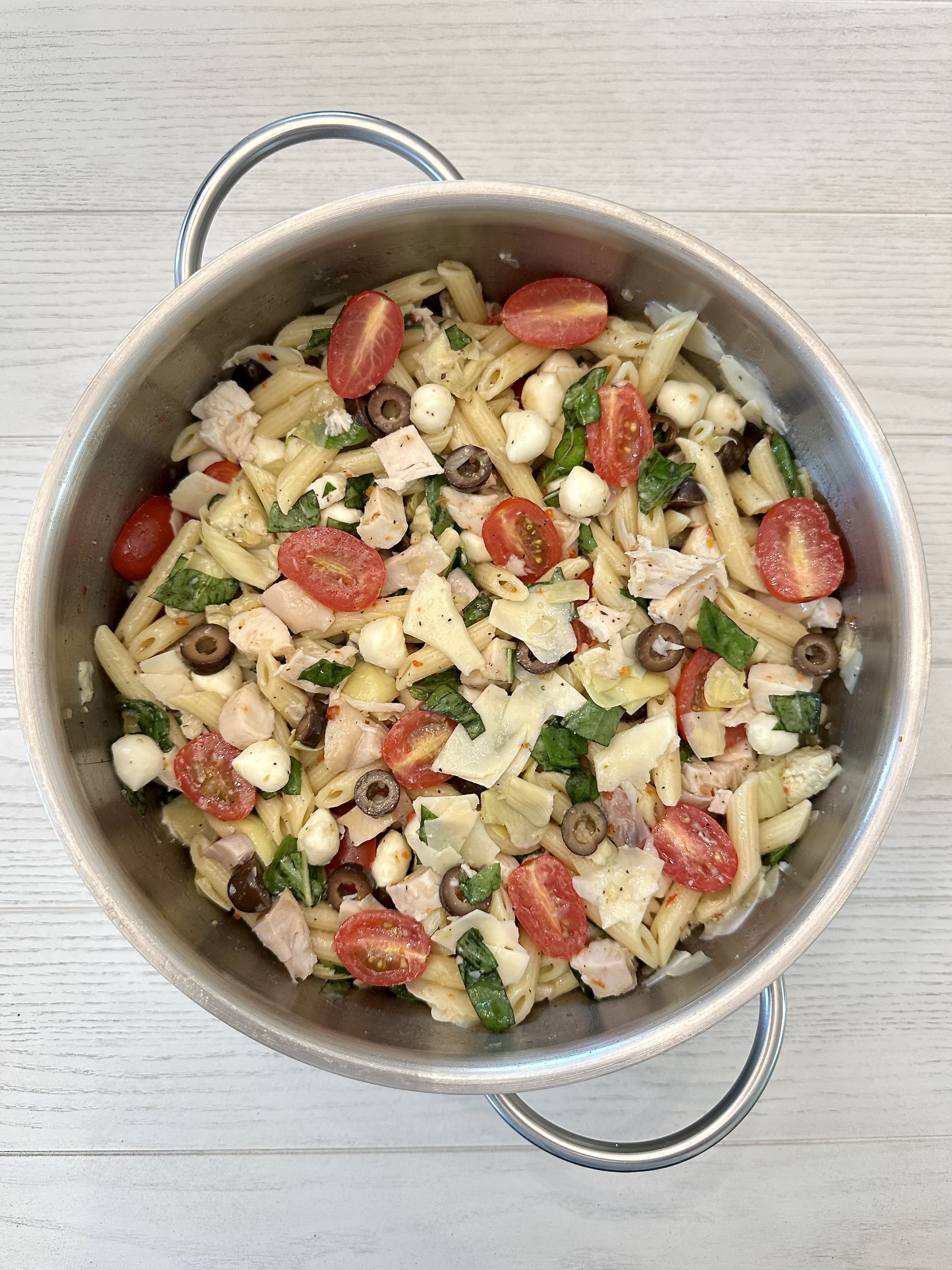 Italian Chicken Pasta Salad